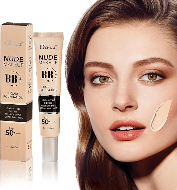 BB Cream with SPF 50+ | Full Coverage Tinted Moisturizer