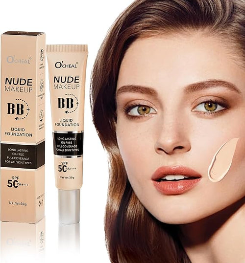 BB Cream with SPF 50+ | Full Coverage Tinted Moisturizer