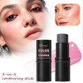 Multifunctional Temperature-Changing Blush Stick 3-in-1