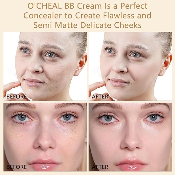 BB Cream with SPF 50+ | Full Coverage Tinted Moisturizer