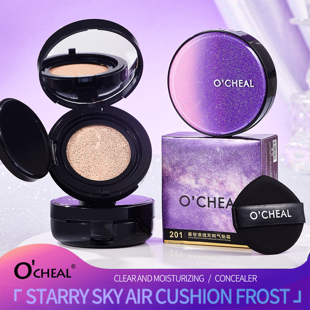 Moisturizing Air Cushion BB Cream Foundation