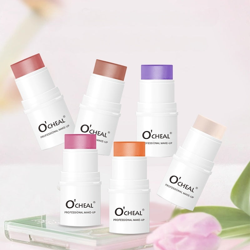 Solid Cream Blush Sticks Velvet Silky Blush