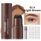Eyebrow Powder Stamp Kit Eyebrow Powder Waterproof Hairline Eyebrow Powder Stick