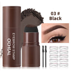 Eyebrow Powder Stamp Kit Eyebrow Powder Waterproof Hairline Eyebrow Powder Stick