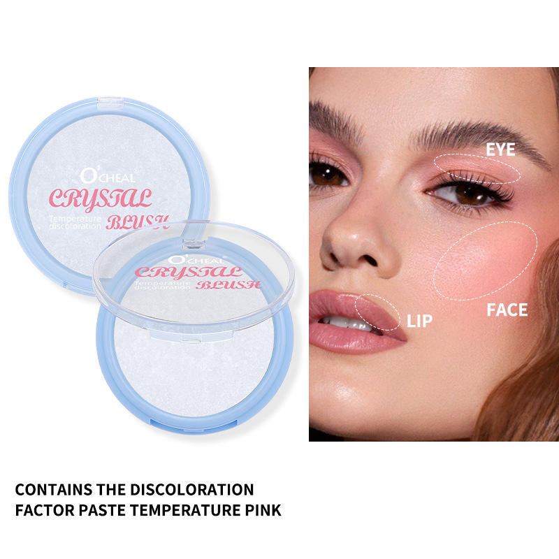 Crystal Temperature Discoloration Blush